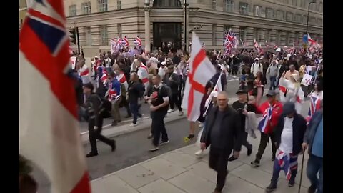 LIVE: Anti-Immigration Activist Tommy Robinson Leads Rally in London | ‘Unite The Kingdom’