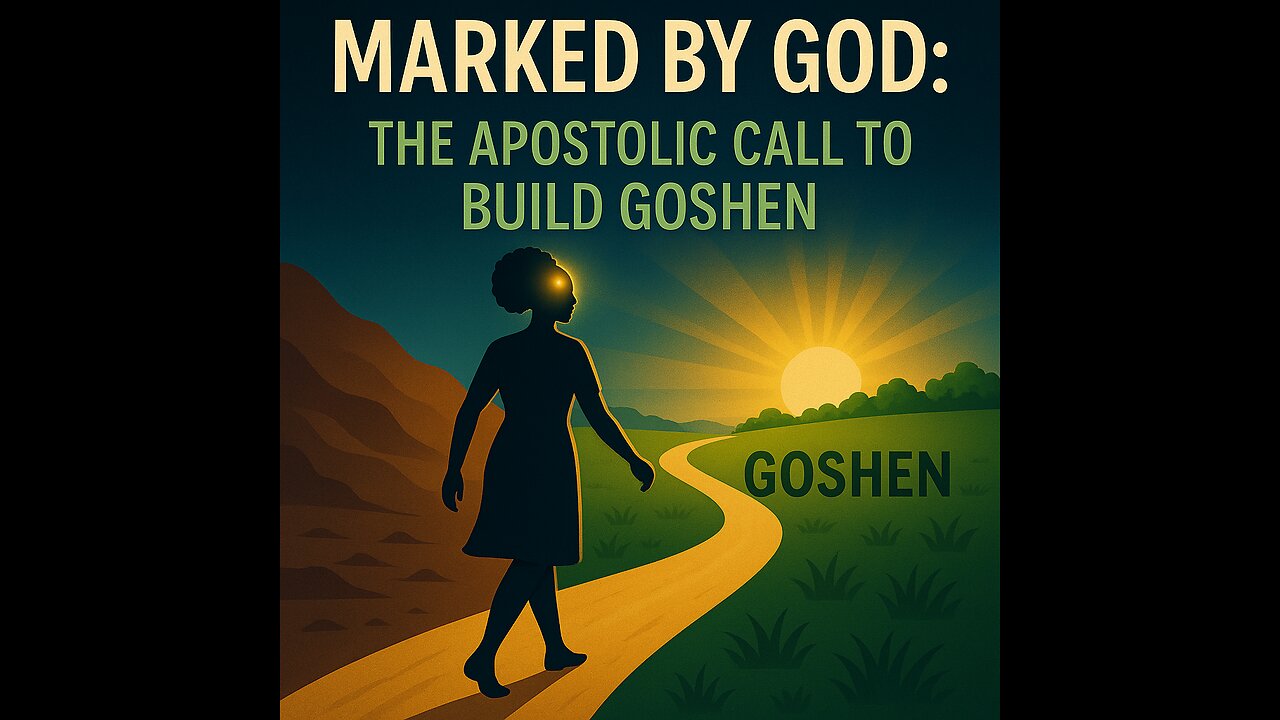Marked by God: The Apostolic Call to Build Goshen
