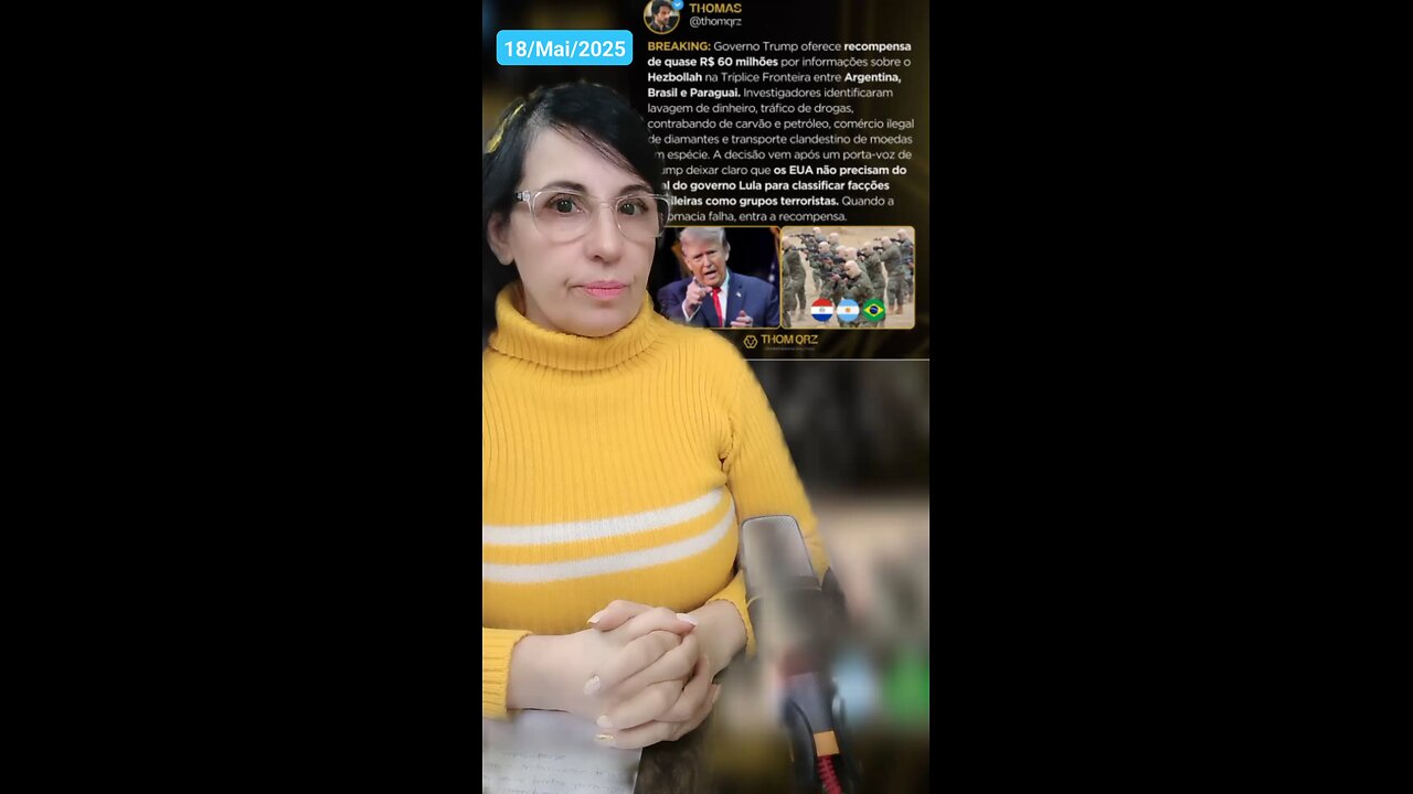 recompensa por informações de terroristas no Brasil