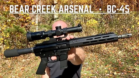 Field Review and Overview of Bear Creek Arsenal's 45 AR Pistol...BC-45!