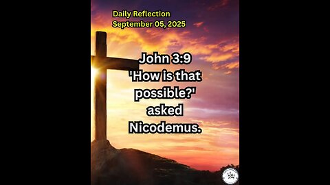 Daily Reflection September 05, 2025 #faith #bible #reflection
