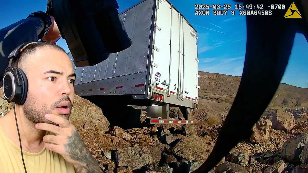 Kalkazian reacts Midwest Safety | Nevada Cops Chase Child Predators in Semi Truck