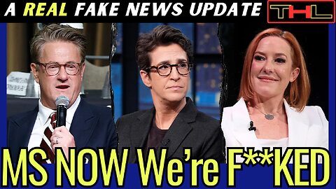 A REAL Fake News Update | Joe Scarborough says MSNBC's new name Proves they're Independent from MSM