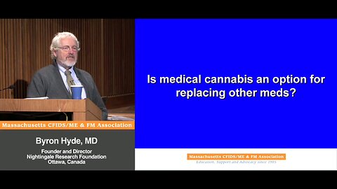 Is medical cannabis an option for replacing other medications ? - Byron Hyde, MD