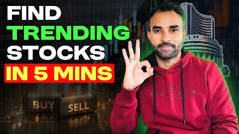 How to Find Trending Stocks in 5 Minutes Using TradingView