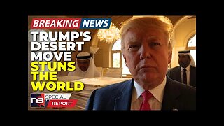 Breaking: What Trump Did In The Desert Today Has World Leaders Shaking! You Won't Believe Why!