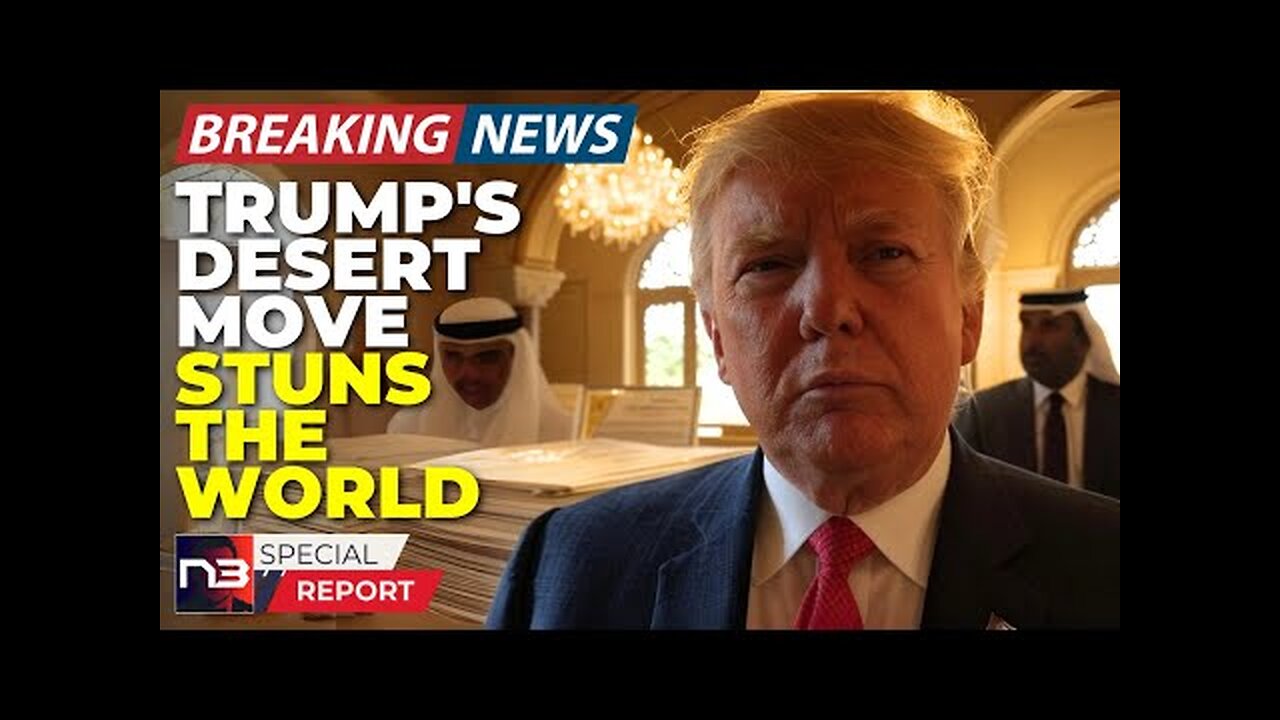 Breaking: What Trump Did In The Desert Today Has World Leaders Shaking! You Won't Believe Why!