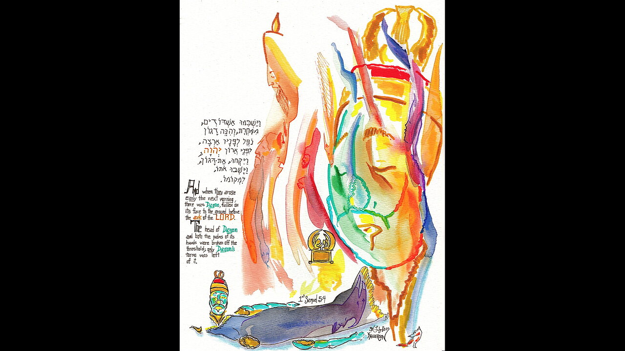 1 Samuel 5:1-12 (Pandemonium, Whopping)
