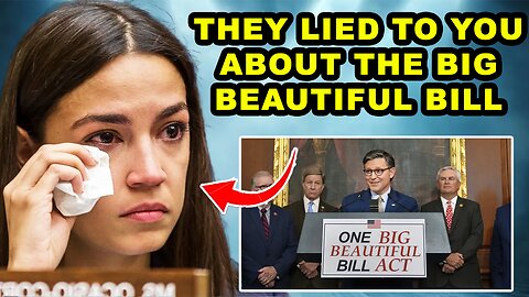 Debunked: 4 Lies the Left Is Spreading About the Big Beautiful Bill (and 1 BIG Truth)