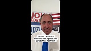 Trump’s Tax Cuts & Economic Resurgence: The Senate Must Act NOW!