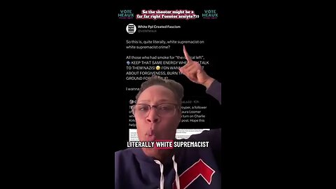 Nazi on Nazi Crime is NAZI OUR BUSINESS. Nobody on the left seems involved in Charlie Kirk's murder