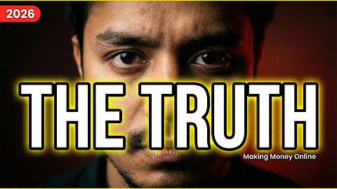 The Uncomfortable Truth About Making Money Online in 2026 💰❌ (What Nobody Tells You)