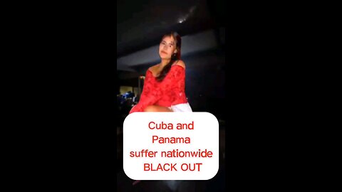 Cuba and Panama suffer nationwide. Blackout #scruftuff.com #scruftuff #cuba # Panama.