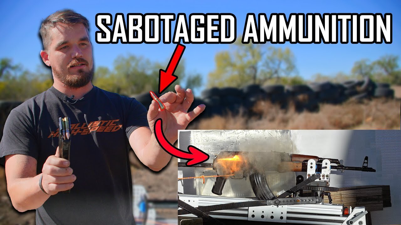 Testing Operation Eldest Son (Exploding AK47)! - Ballistic High-Speed
