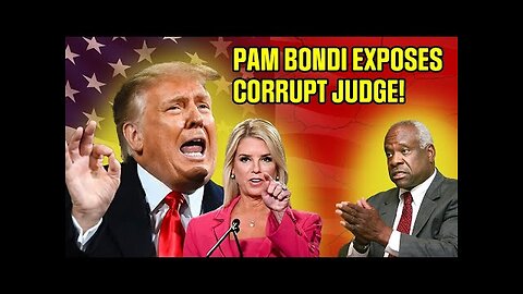 Pam Bondi Exposed Awful Clarence Thomas's Plan - Just in Time!!...$2 billion Settled!