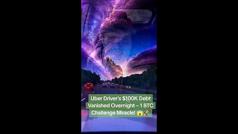 🚗✨ Giving an Uber Driver a 2nd Chance with Bitcoin! 💰💪