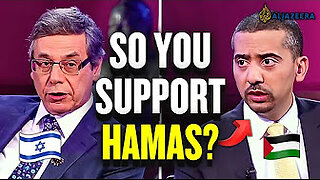 He defends HAMAS!