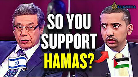He defends HAMAS!