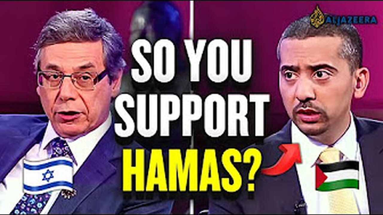 He defends HAMAS!