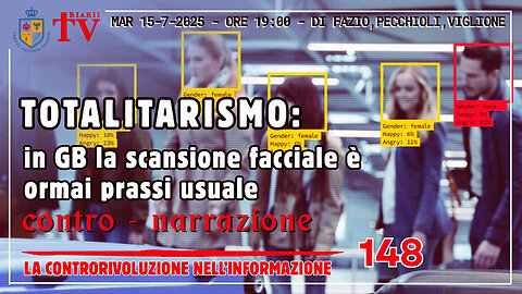 #CONFEDERAZIONE DEI TRIARII - “TOTALITARISMO: IN G.B. LA SCANSIONE FACCIALE È ORMAI PRASSI USUALE!!” =/|UN BUON CONTRIBUTO PER UNIRE TUTTI I PUNTINI...|\=