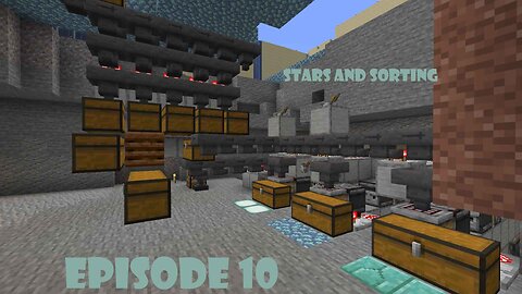 A Father and Son Journey in Minecraft: Stars and Sorting