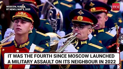 Russia Flaunts 'Weapons Of War' At V-Day Parade_ T-34 Tanks, S-400, Artillery, Drones & Jets _ Watch