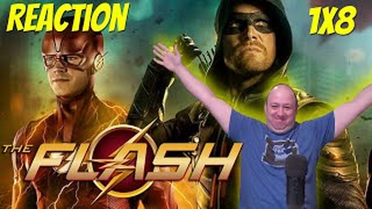 The Flash S1 E8 Reaction "Flash vs. Arrow"