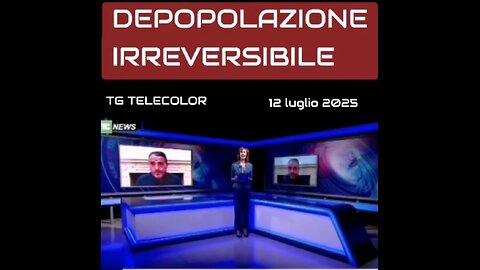 TELECOLOR - GOVERNO ITALIANO: <<Lo spopolamento è irreversibile>> 12 luglio 2025