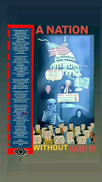▪︎A NATION WITHOUT GOD▪︎