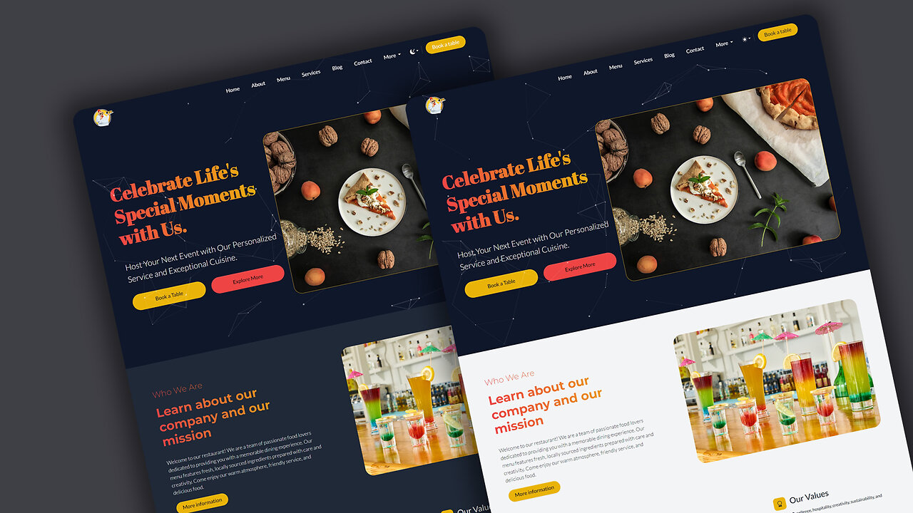 The Ultimate Restaurant Website Blueprint: A High-Efficiency UI/UX Demo
