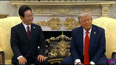 Trump holds meeting with South Korea President Lee Jae Myung