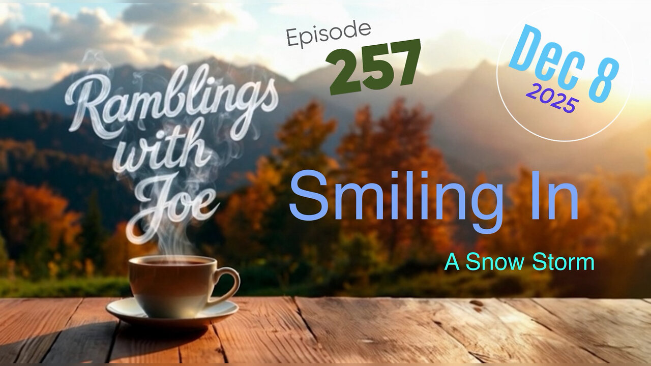 Smiling In A Snowstorm