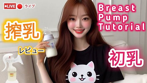 【搾乳機の使い方】搾乳入門！(pigeon搾乳機/Breast Pump Tutorial) #育児#子育て#搾乳