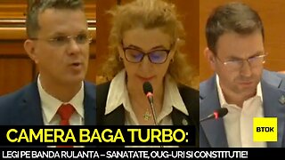 ⚙️ CAMERA BAGA TURBO: LEGI PE BANDA RULANTA – SANATATE, OUG-URI SI CONSTITUTIE! 🏛️💥📜