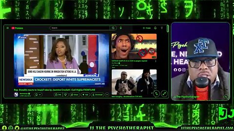 Rep Byron Donalds reacts to 'stupid' take by Jasmine Crockett ~ JJ The Psychotherapist