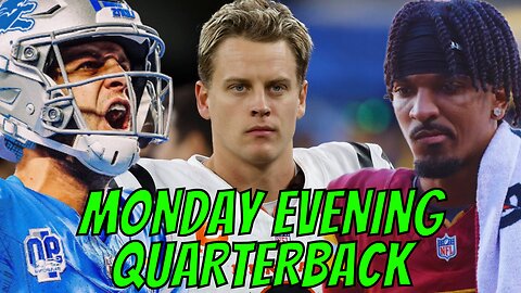 Monday Evening Quarterback - NFL Week 2 | Joe Burrow DOWN, Lions MAUL Bears, Giants Cowboys Thriller