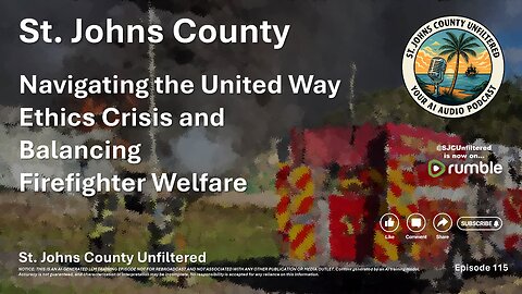 Episode 115 - Navigating the United Way Ethics Crisis and Balancing Firefighter Welfare
