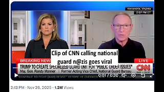 CNN calling national guards n@zi goes viral after attack on guards