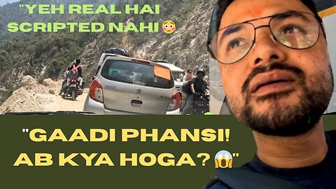 Marriage or Struggle? Triyuginarayan roads become harder! 🧗‍♂️