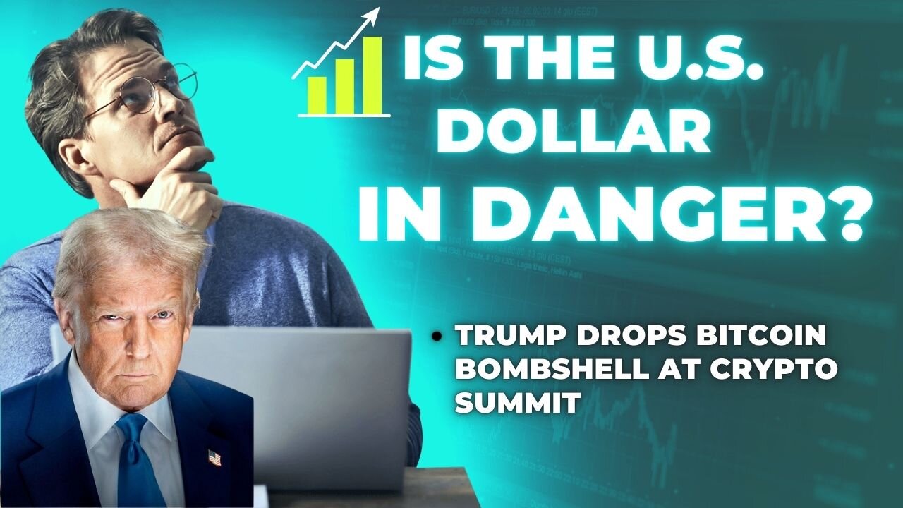 Trump Drops Bitcoin Bombshell at Crypto Summit – Is the U.S. Dollar in Danger? 🔥
