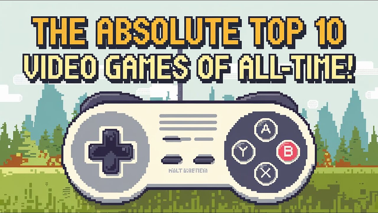 The Absolute Top 10 Video Games of ALL-TIME!