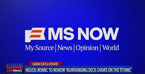 MSNBC REBRANDS TO MSNOW