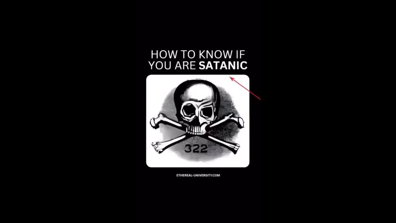 🔥 ETHEREAL UNIVERSITY — HOW TO KNOW IF YOU ARE SATANIC 👁️⚡