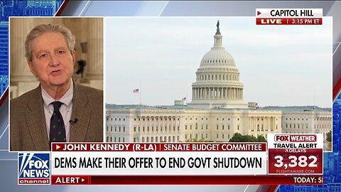 Sen John Kennedy Responds To Schumer’s Dumb Shutdown Offer