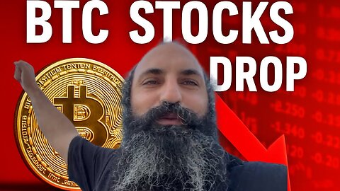 URGENT HUGE DROP ON BITCOIN & THE STOCK MARKET