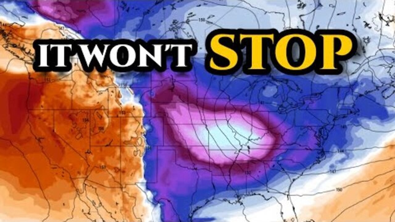 Massive freeze Event Comes These Charts are MAXED OUT