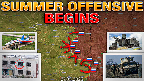 Thunder⚡️Ukrainian Forces on High Alert🚨 Russians Start Major Offensive⚔️ Military Summary 2025.5.27