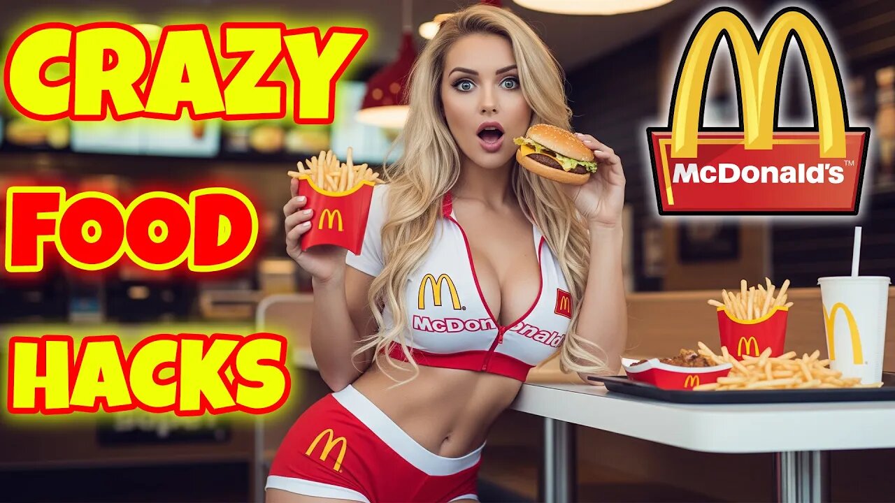 🍟 Crazy McDonalds Food Hacks 🍔