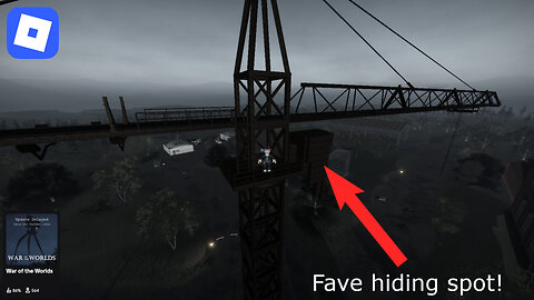 My Favorite Hiding/Shooting Spot in ROBLOX War of the Worlds!