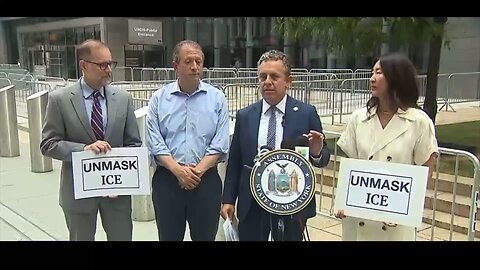 BREAKING NEWS:📣 New York Democrats want to unmasked @ICEgov as they do their job.